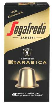 Kapsle Segafredo - 100% Arabica, 10 ks