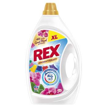 Gel na praní Rex - Aromatherapy Orchid Color, 2,25 l, 50 pracích dávek