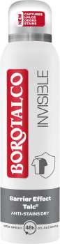 Deodorant Borotalco Invisible - přírodní, bez alkoholu,150 ml
