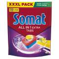Tablety do myčky Somat - All in One Extra Lemon, 115 ks