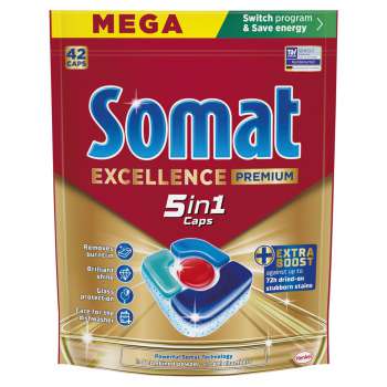 Tablety do myčky Somat - 5in1, 42 ks