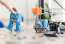 Robotická stavebnice HP Robots OTTO Invent Builder Kit – mechanické prvky, připravena k sestavení