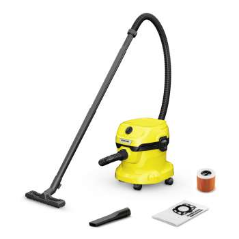 Víceúčelový vysavač Kärcher WD 2 Plus V-12/4/18/C – 1000 W, 12 l, žlutý