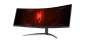 Počítačový herní monitor Acer Nitro XZ452CU – 44,5", VA, DQHD 165 Hz, zakřivený, reproduktory, černý