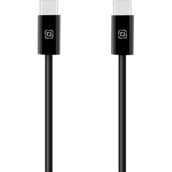 Nabíjecí kabel OBAL:ME CarShot – USB-C/USB-C, 60 W, 30 cm, černý