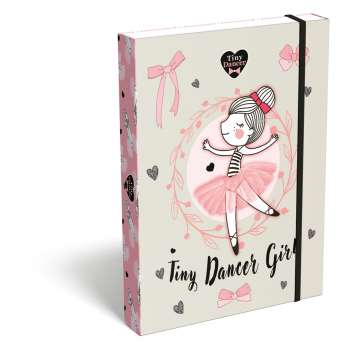 Desky na školní sešity A5 LizzyCard, tanečnice