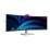 Počítačový monitor Philips 49B2U5900CH – 48,8", VA, DQHD 5120 x 1440, 75 Hz, zakřivený, repro, šedý