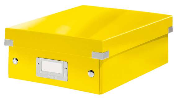 Organizační box Leitz Click&Store, vel. S, žlutá