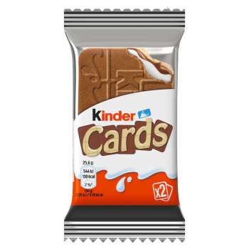 Sušenka Kinder Cards