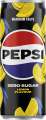 Pepsi Lemon Zero Sugar - citron, plech, 24x  0,33 l