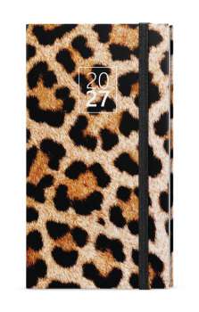 Týdenní kapesní diář 2027 Lamino - Leopard