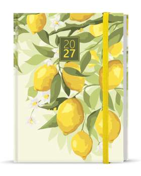 Denní diář 2027 Lamino - B6, Citron