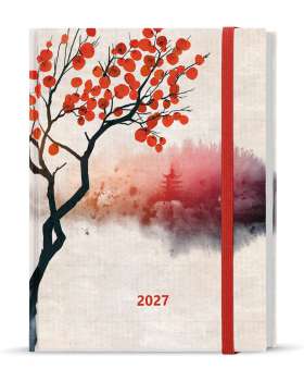 Denní diář 2027 Lamino - B6, Zen