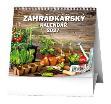 Stolní kalendář 2027 Zahrádkářský