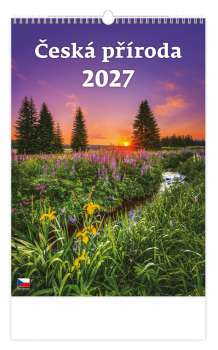 Nástěnný kalendář 2027 Česká příroda