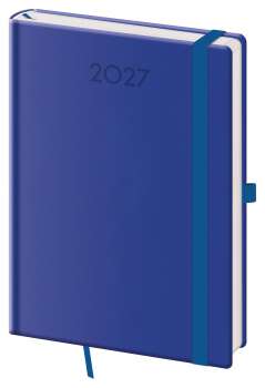 Denní diář 2027 Print Plus - A5, modrý