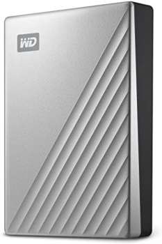 Externí pevný disk Western Digital My Passport Ultra for Mac WDBPMV0040BSL – 4 TB, USB-C, stříbrný