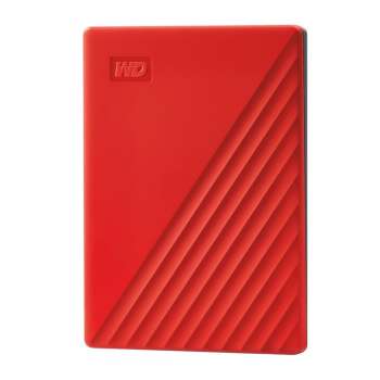 Externí pevný disk Western Digital My Passport WDBYVG0020BRD – 2 TB, červený