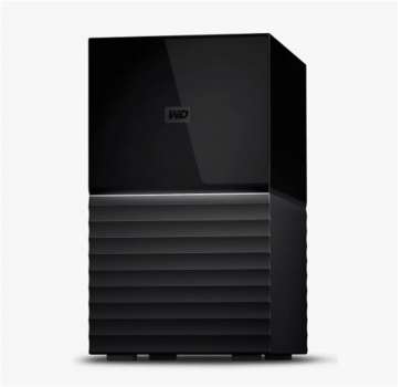 Externí pevný disk Western Digital My Book Duo WDBFBE0280JBK – 28 TB, Black