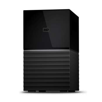Externí pevný disk Western Digital My Book Duo WDBFBE0360JBK – 36 TB, černý