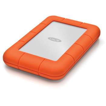 Externí pevný disk LaCie Rugged USB-C – 4 TB, IP54, Orange