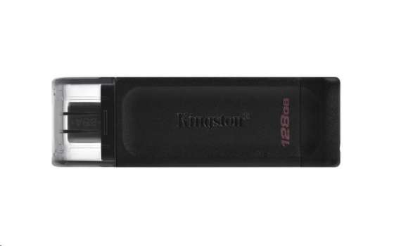 USB flash drive Kingston DataTraveler 70 – 256 GB, USB-C 3.2 Gen 1, Black