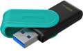 USB flash drive Kingston DataTraveler Exodia S – 128 GB, USB 3.2 Gen 1, Black/Turquoise
