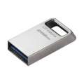 USB flash drive Kingston DataTraveler Micro – 256 GB, USB 3.2 Gen 1, stříbrný