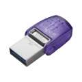 USB flash drive Kingston DataTraveler microDuo 3C – 128 GB, USB 3.2 Gen 1 / USB-C, Purple
