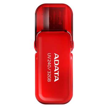 USB flash drive ADATA UV240 – 64 GB, USB 2.0, Red