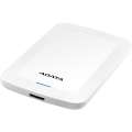 Externí pevný disk ADATA HV300 – 1 TB, 2,5", USB 3.1, bílý