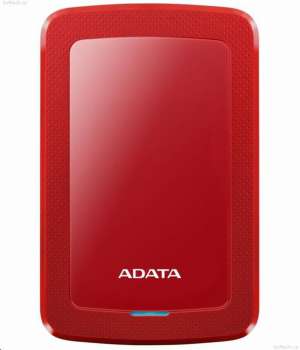 Externí HDD ADATA HV300 – 1 TB, 2,5", USB 3.1, červený