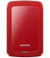 Externí HDD ADATA HV300 – 1 TB, 2,5", USB 3.1, červený