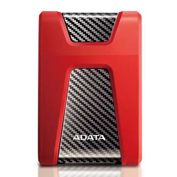 Externí pevný disk ADATA HD650 – 1 TB, USB 3.1, červený
