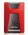 Externí pevný disk ADATA DashDrive Durable HD650 – 2 TB, USB 3.1, červený