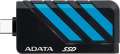 Externí SSD A-data SC735 – 2 TB, USB-C 3.2 Gen2, modrý