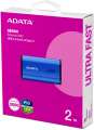 Externí SSD disk ADATA Elite SE880 – 2 TB, USB-C, 2000 MB/s, modrý