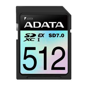Paměťová karta A-data – Premier Extreme, SDXC, 512 GB, PCIe Gen3, UHS-I, V30