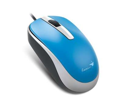 Optická myš Genius DX-120 – drátová, 1200 dpi, USB, modrá