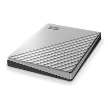 Externí pevný disk Western Digital My Passport Ultra for Mac WDBGKC0060BSL – 6 TB, USB-C, Silver