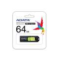 USB flash drive ADATA UC300 – 64 GB, USB-C 3.2, Black/Green