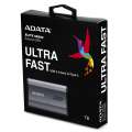 Externí SSD ADATA Elite SE880 – 2 TB, USB-C, 2000 MB/s, Titanium Gray