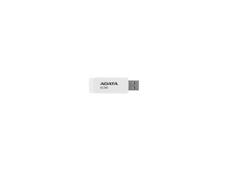 USB flash drive ADATA UC310 – 128 GB, USB 3.2, bílý