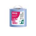 Průmyslová utěrka Blue Monoroll Sovio - 2vrstvé, celulóza, 160,5 m