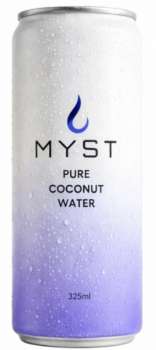 Kokosová voda Myst - 100%, plech, 12 x 0,325 l