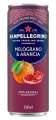 Limonáda San Pellegrino - Melograno & Aranciata, granátové jablko, pomeranč, plech, 24x 330 ml