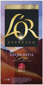 Kapsle L'or - Espresso Scandinavia Escape, 52 g, 10 ks