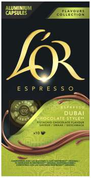 Kapsle L'or - Dubai Chocolate Style, 52 g, 10 ks
