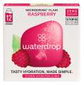 Šumivé kostky do vody Waterdrop Microdrink - Raspberry, příchuť malinová, 12 ks