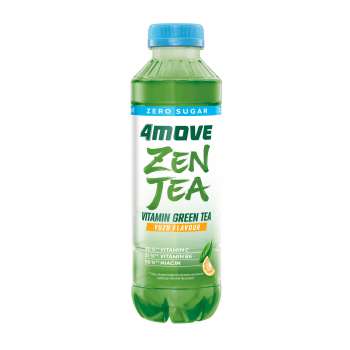 Vitamínová voda 4Move - Zen Tea Yuzu, 6x 0,556 l